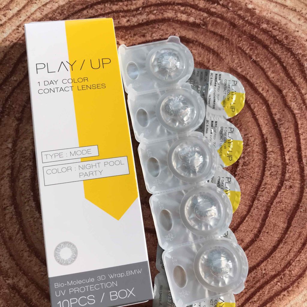 マンスリーシリーズ/PLAY/UP/1ヶ月(1MONTH)カラコンを使ったクチコミ(1枚目)