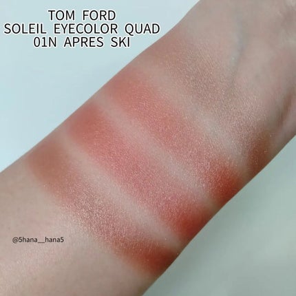 ソレイユ アイ カラー クォード 01N/TOM FORD BEAUTY/アイシャドウパレットを使ったクチコミ(3枚目)