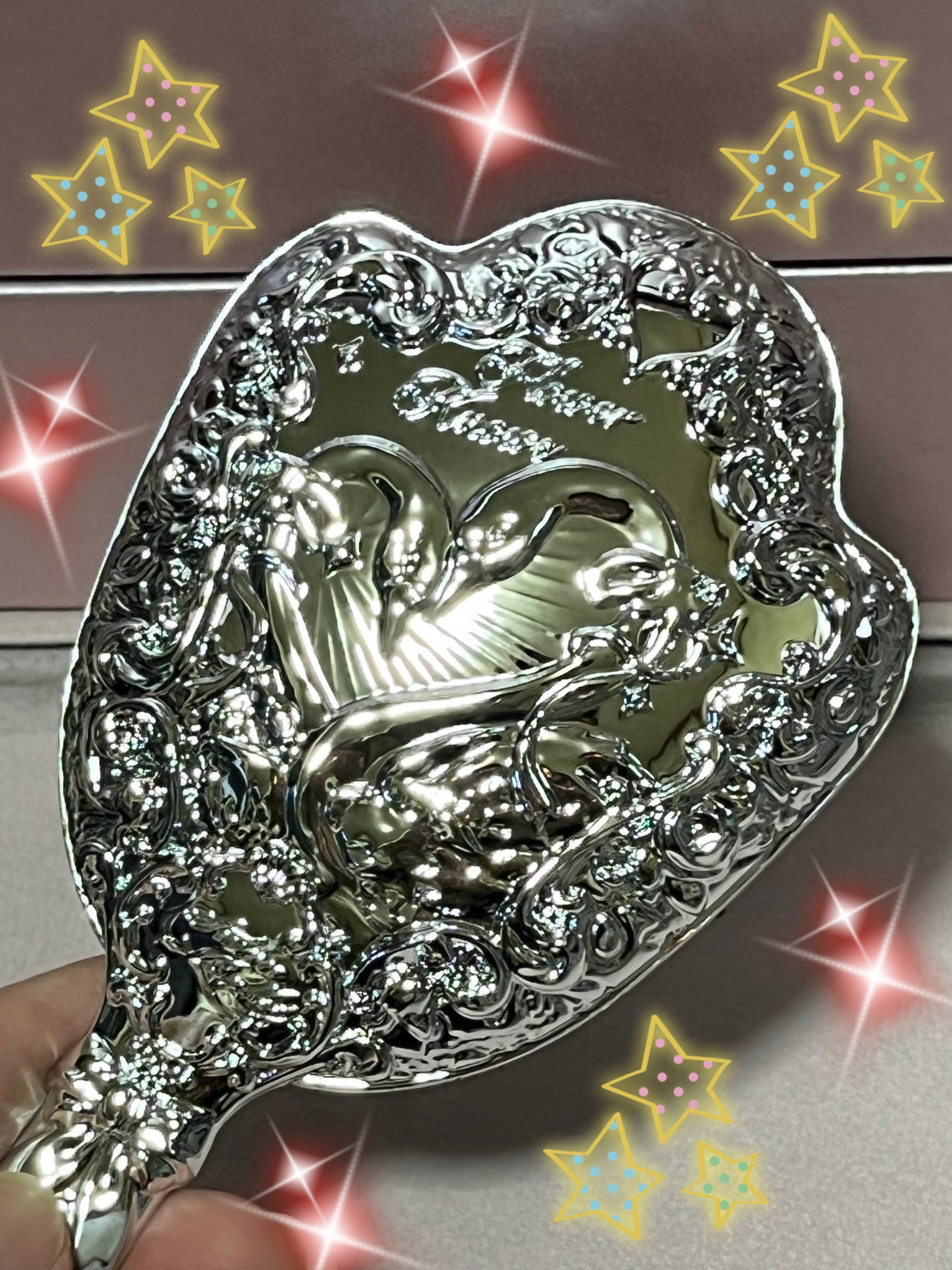 スワンバレエシリーズ ハンドミラー/FlowerKnows/その他化粧小物を使ったクチコミ(8枚目)