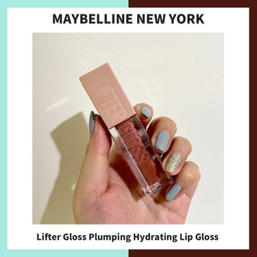 MAYBELLINE NEW YORK Maybelline Lifter Gloss Plumping Hydrating Lip Glossのクチコミ「💎Lifter Gloss💎

これかなりお気に入りで今年のベスコスです🥹💕
日本では売られて.....」（1枚目）