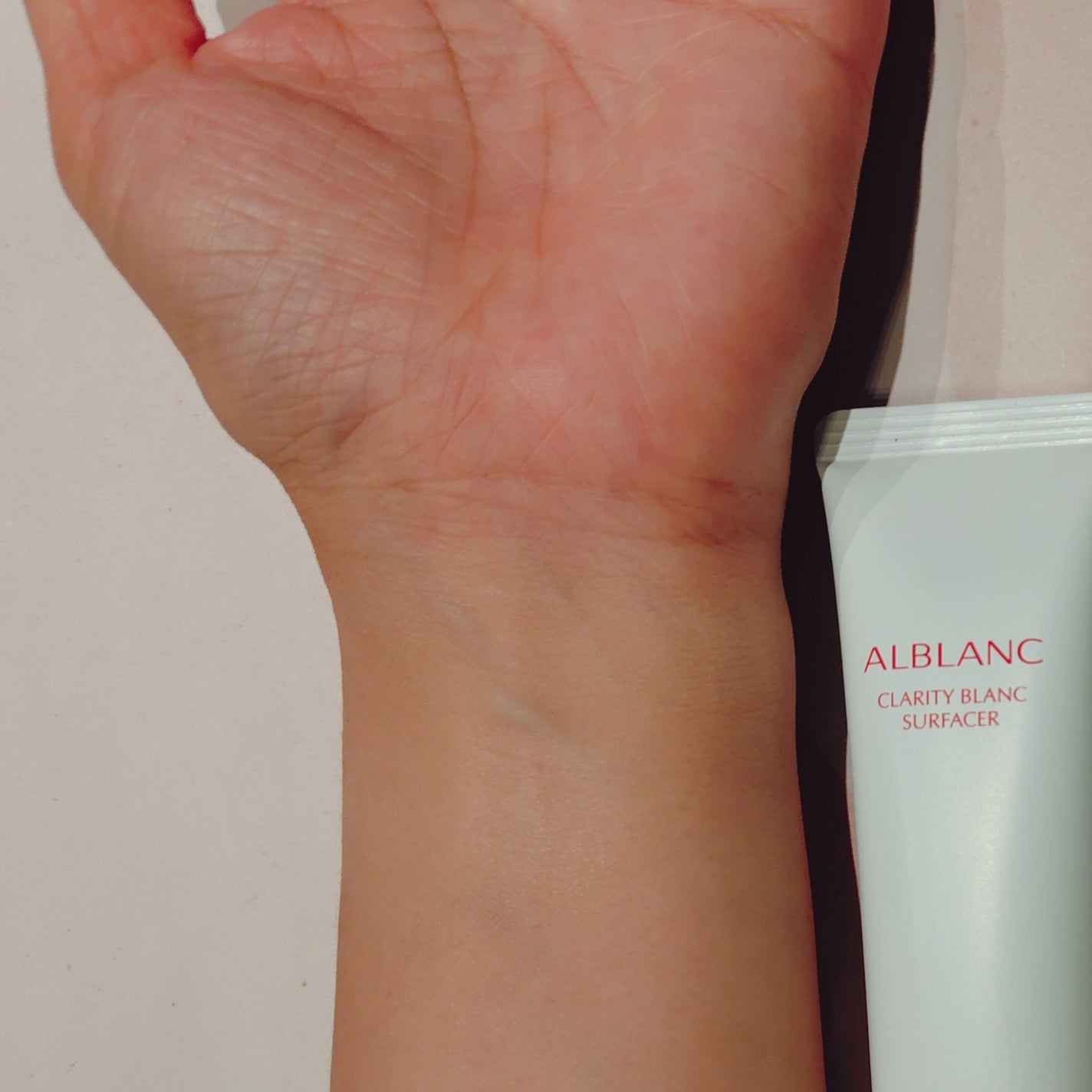 クラリティブラン サーフェイサー/ALBLANC/化粧下地を使ったクチコミ(4枚目)