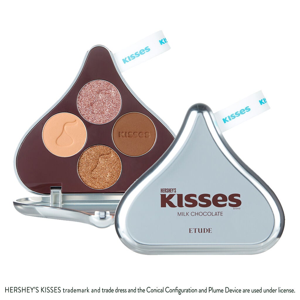 【エチュード】HERSHEY’S KISSESとコラボした限定アイシャドウパレットを100名様にプレゼント♪（1枚目）