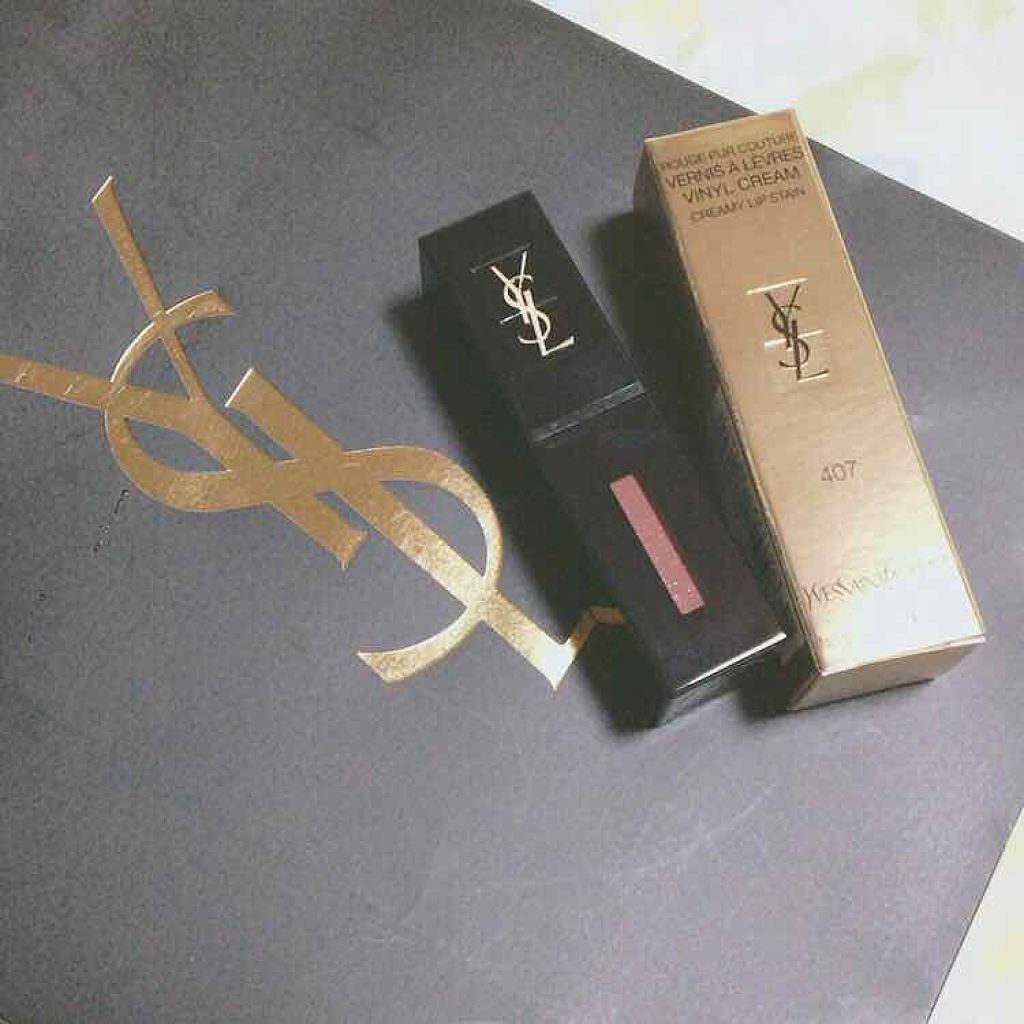 ルージュ ピュールクチュール ヴェルニ/YVES SAINT LAURENT BEAUTE/口紅を使ったクチコミ（1枚目）