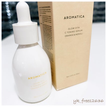 グロービタCトーニングセラム/AROMATICA/美容液を使ったクチコミ(1枚目)