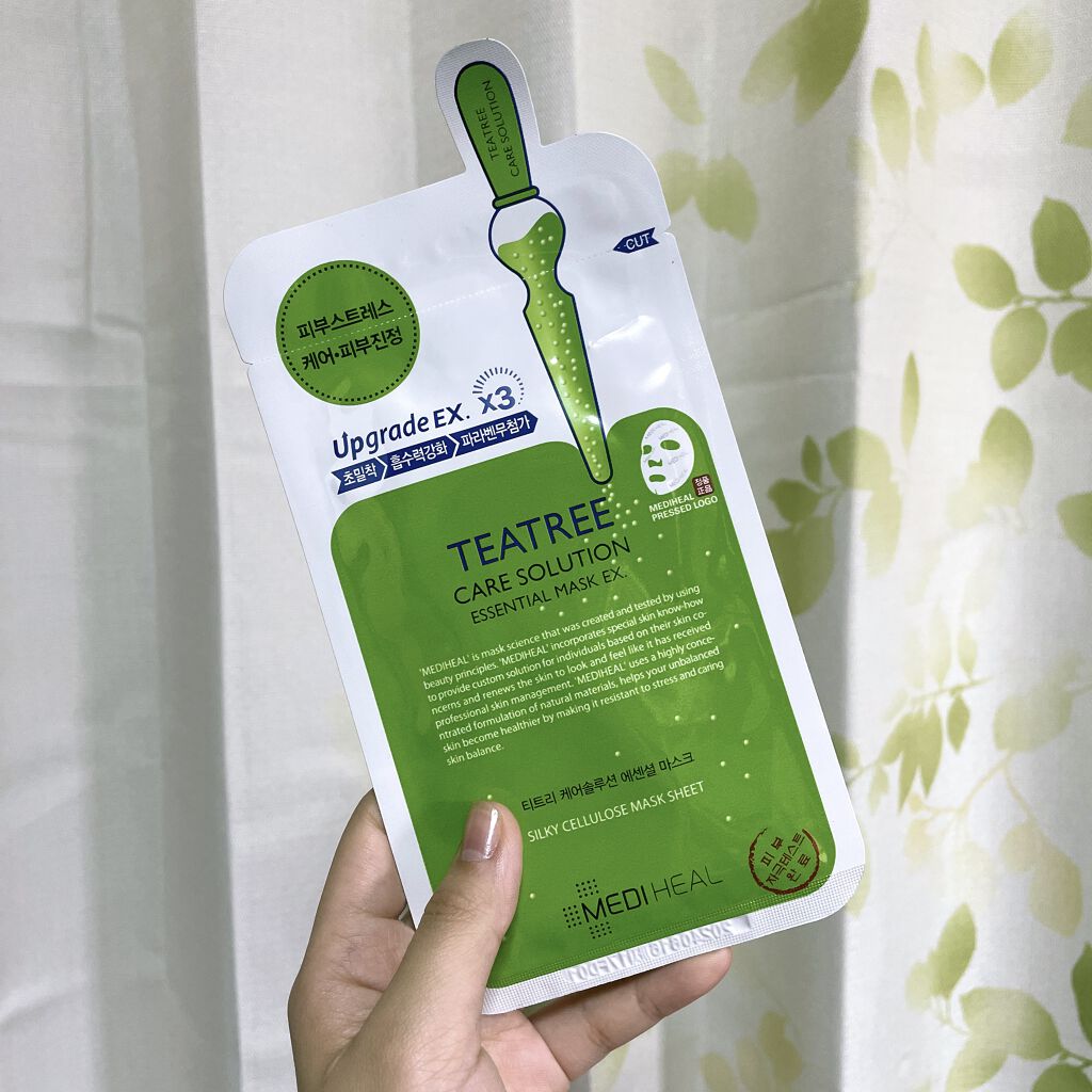 ティーツリーケア ソリューション エッセンシャルマスクEX/MEDIHEAL/シートマスク・パックを使ったクチコミ（1枚目）