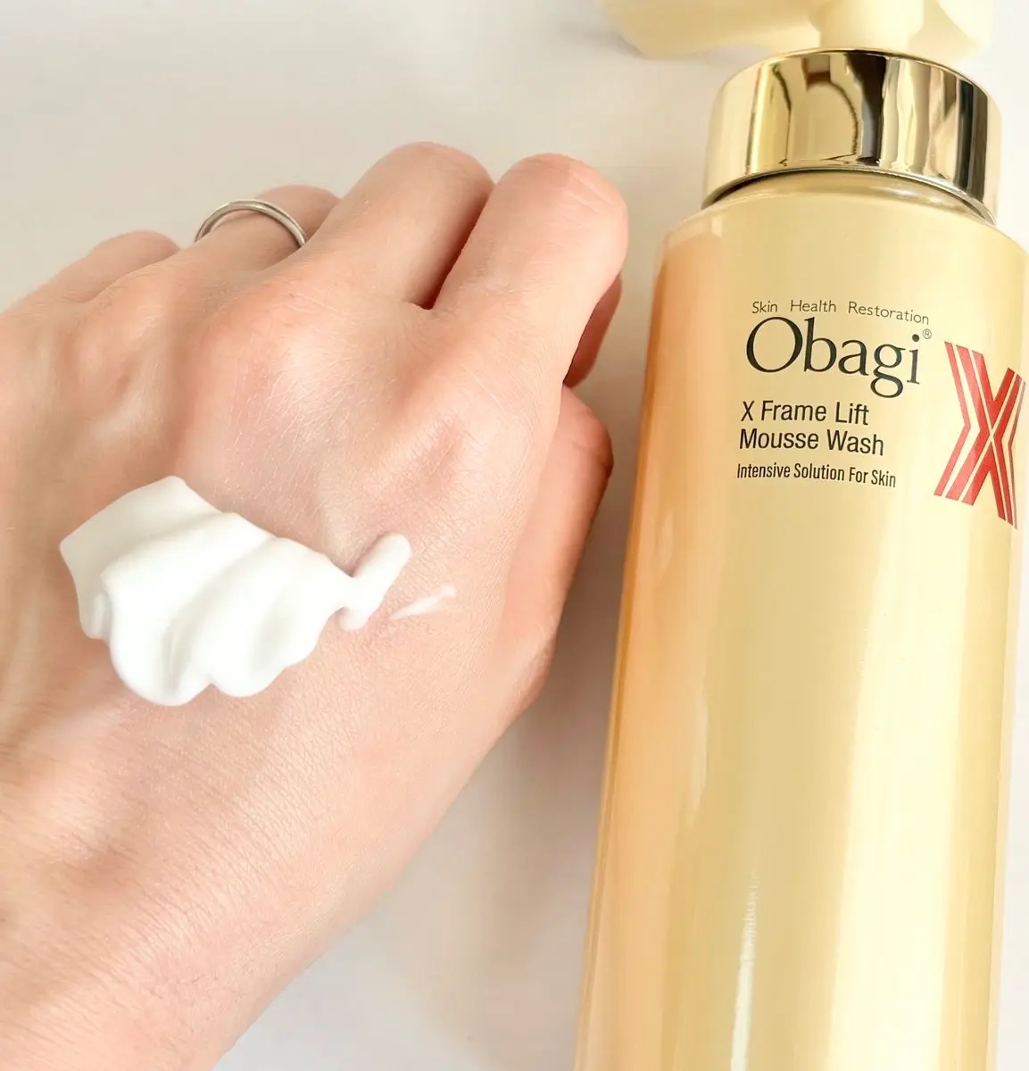 オバジX ブーストムースウォッシュ/オバジ/泡洗顔を使ったクチコミ（2枚目）