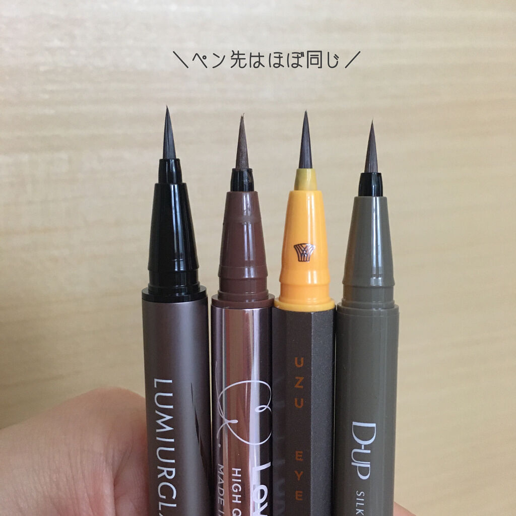 EYE OPENING LINER/UZU BY FLOWFUSHI/リキッドアイライナーを使ったクチコミ（3枚目）