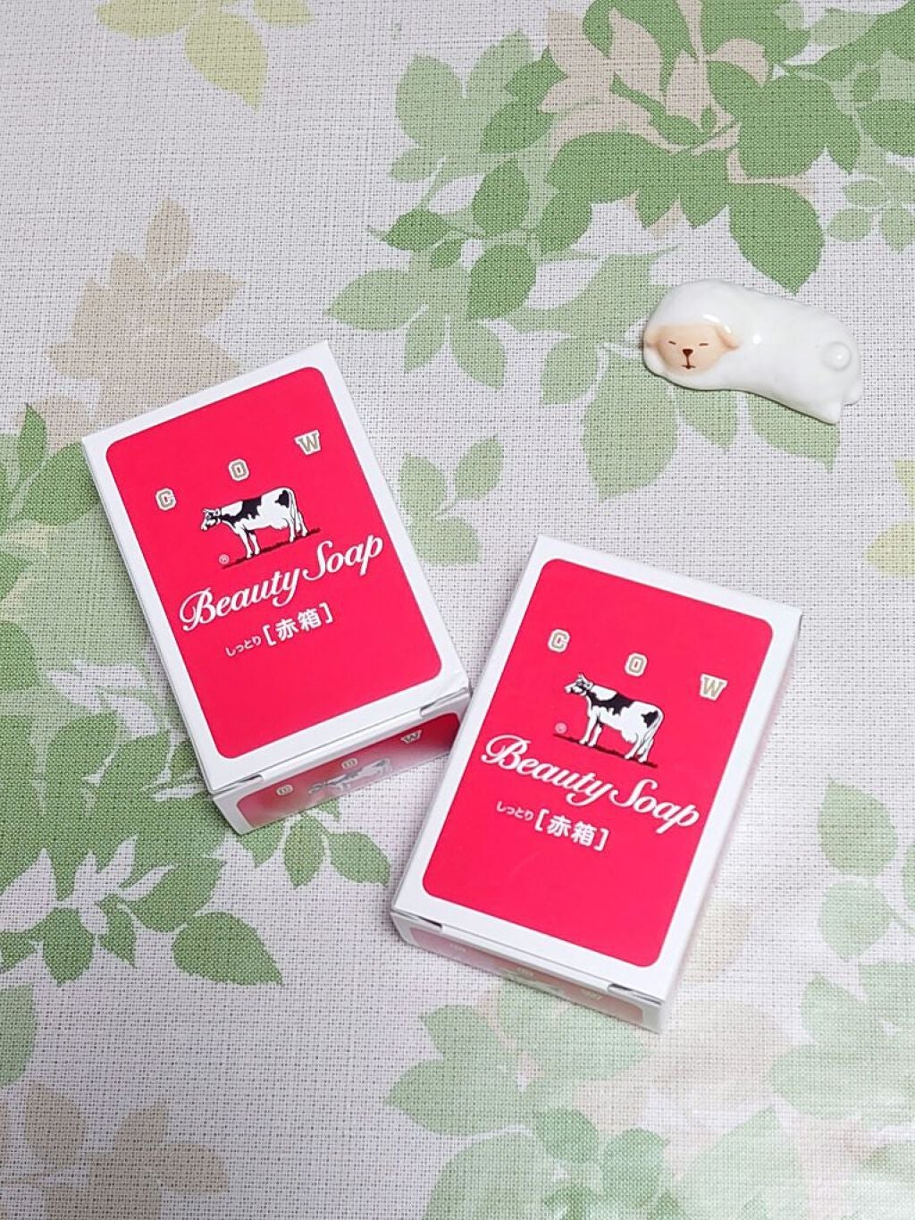 赤箱 (しっとり)/カウブランド/洗顔石鹸を使ったクチコミ(1枚目)