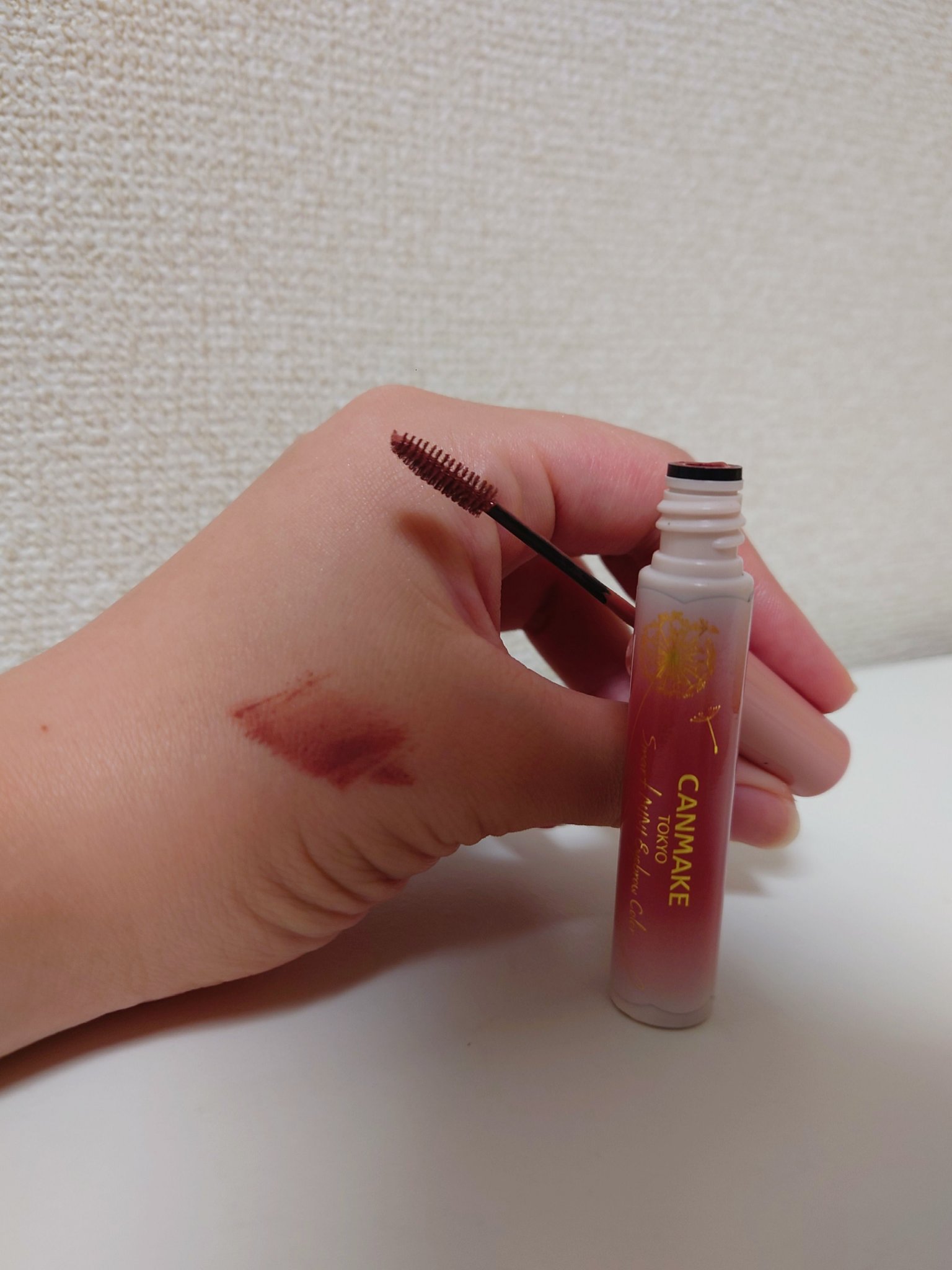 スマートミニアイブロウカラー/キャンメイク/眉マスカラを使ったクチコミ（3枚目）