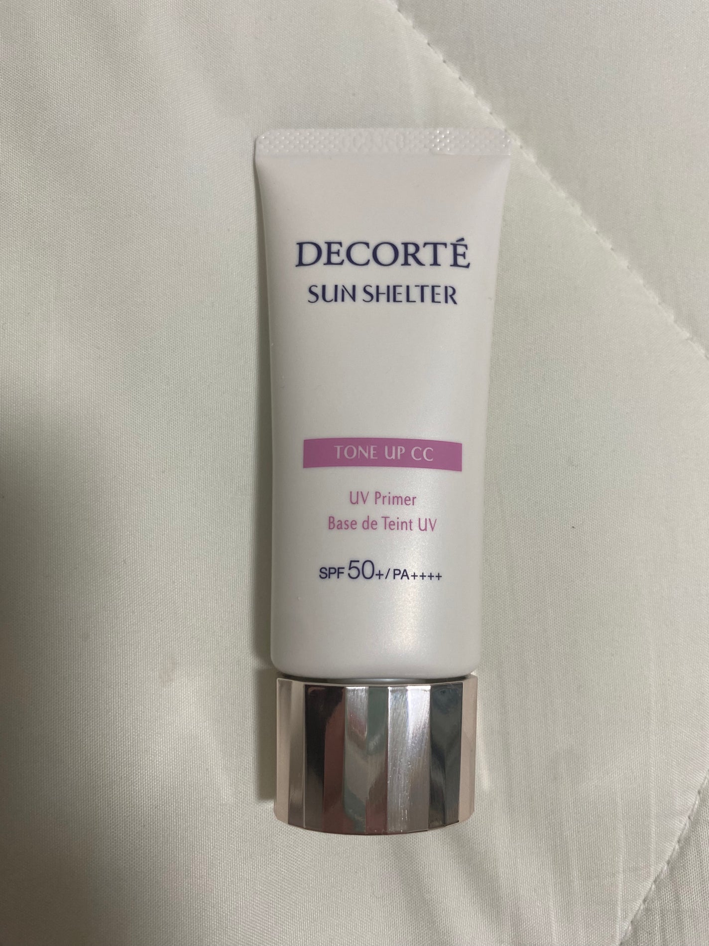 サンシェルター マルチ プロテクション トーンアップCC/DECORTÉ/化粧下地を使ったクチコミ(1枚目)