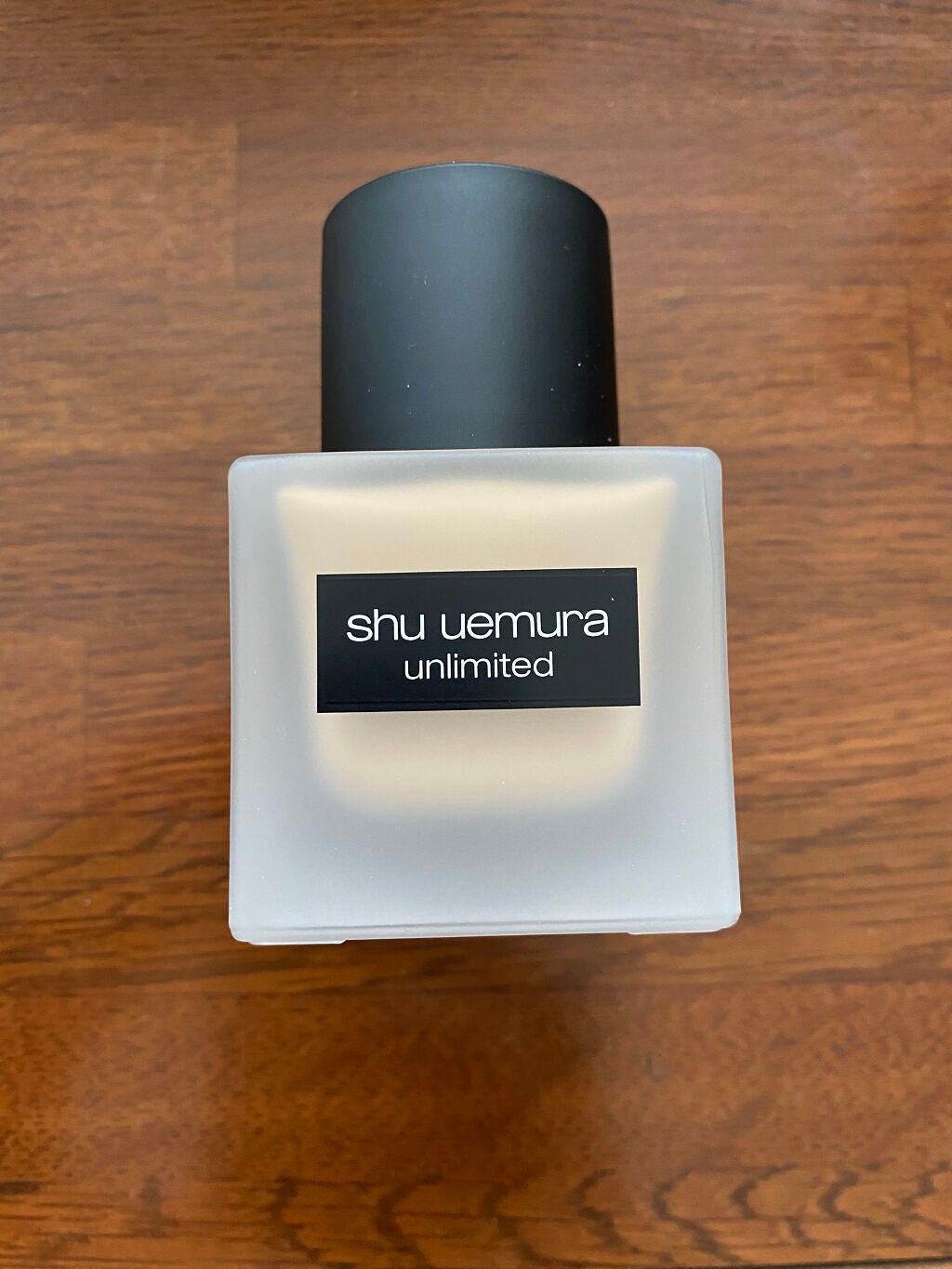 (旧)アンリミテッド ラスティング フルイド/shu uemura/リキッドファンデーションを使ったクチコミ(1枚目)
