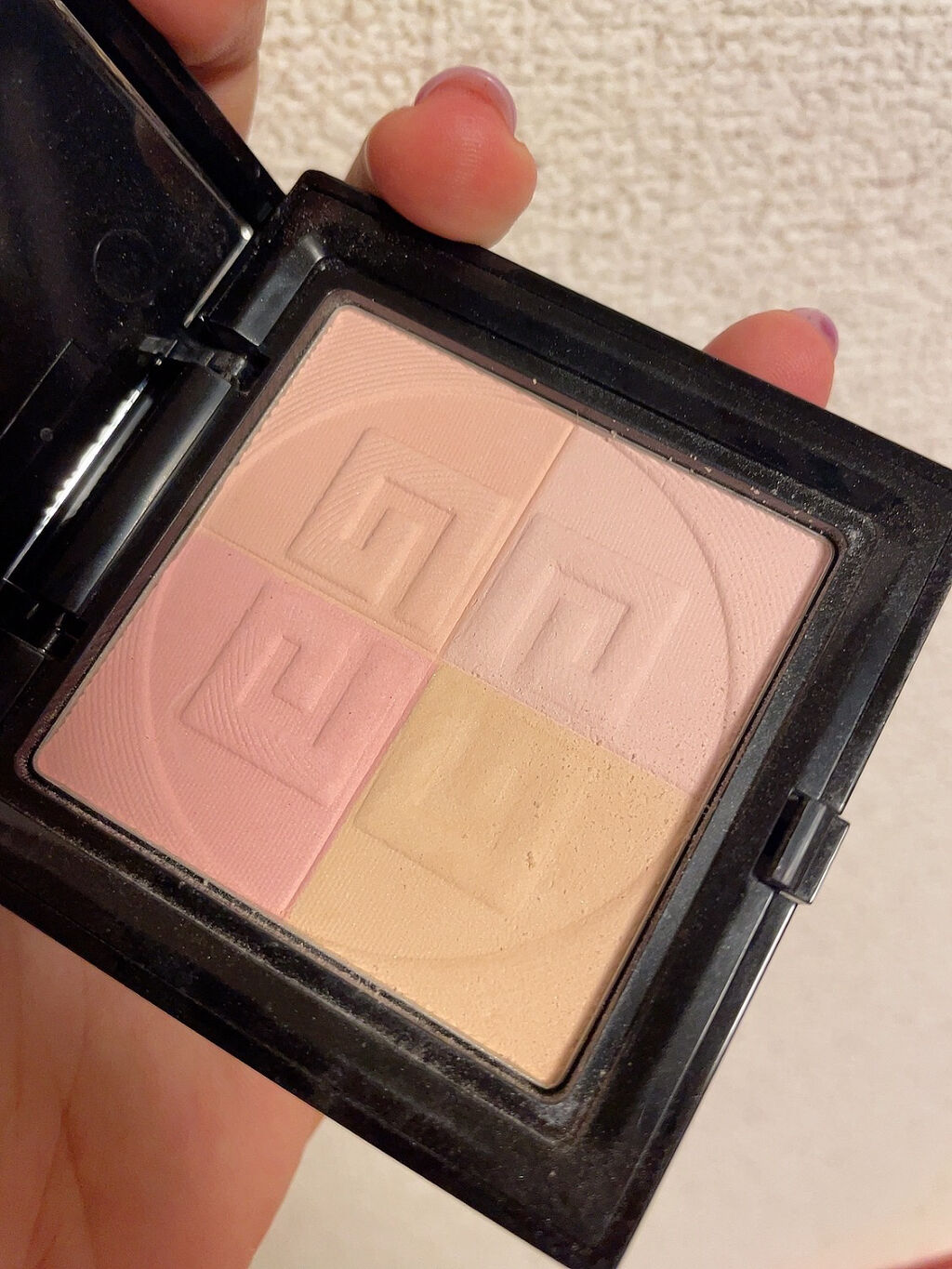 プリズム・リーブル・プレストパウダー	 No.3 ローズ・ヴェイル/GIVENCHY/プレストパウダーを使ったクチコミ（2枚目）