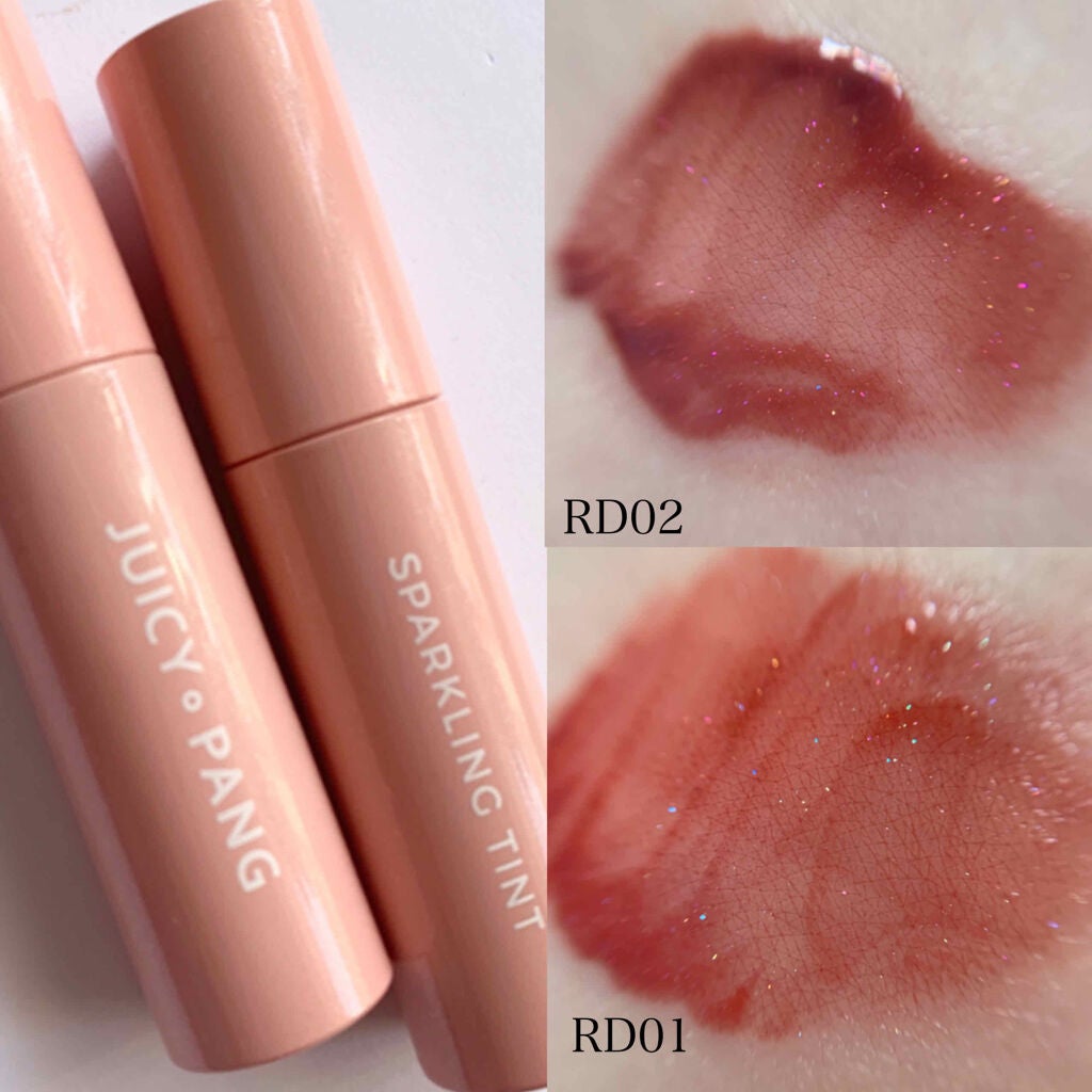 アピュー ジューシーパン スパークリングティント/A’pieu/口紅を使ったクチコミ(1枚目)