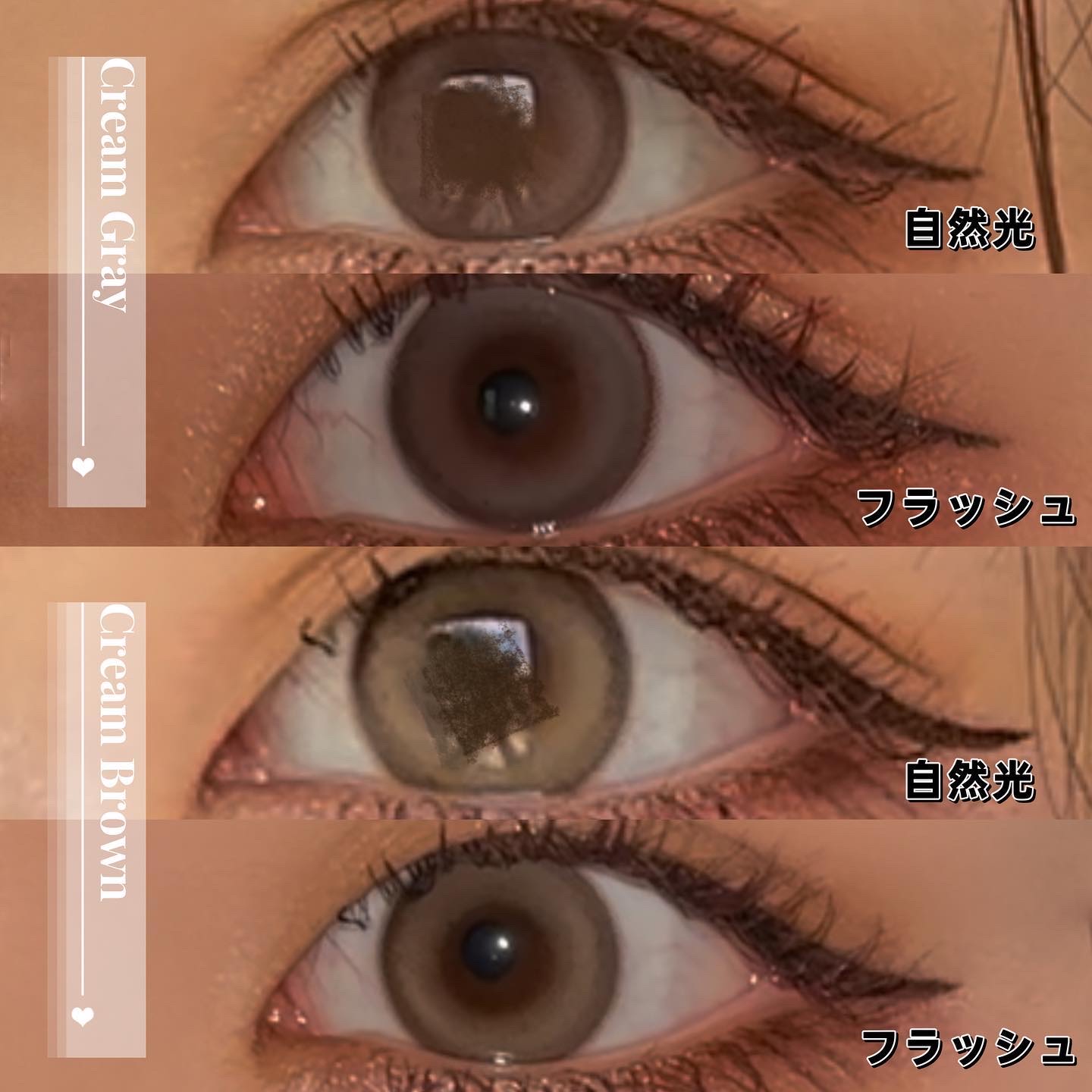 chuuLENS Milk&Tea 1day/chuu LENS/ワンデー（１DAY）カラコンを使ったクチコミ（2枚目）