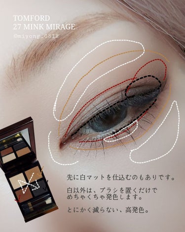 アイ カラー クォード 27 ミンク ミラージュ / TOM FORD BEAUTY(トム