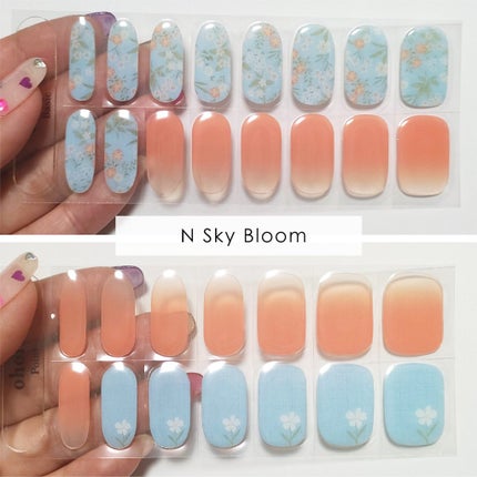 セミキュアジェルネイル(ハンド)/ohora/ネイルシールを使ったクチコミ(5枚目)