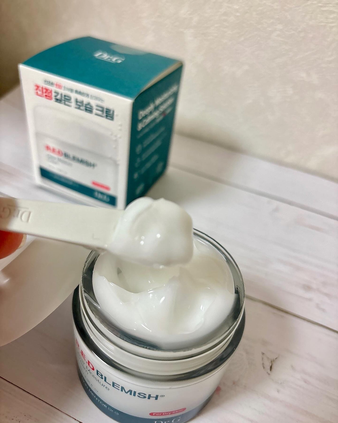 レッドブレミッシュ クリアモイスチャークリーム/Dr.G/フェイスクリームを使ったクチコミ(3枚目)