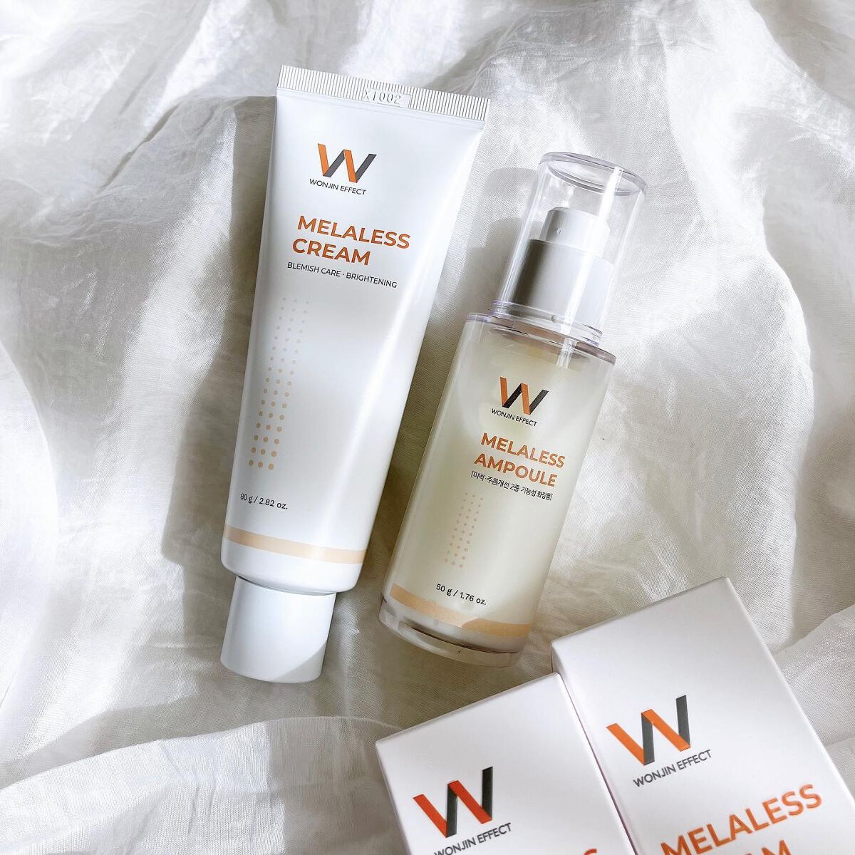 MELALESS CREAM/WONJIN EFFECT/フェイスクリームを使ったクチコミ（1枚目）