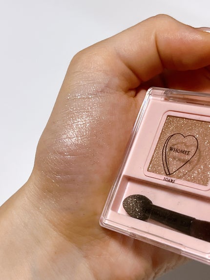 フーミー シングルラメシャドウ/WHOMEE/単色アイシャドウを使ったクチコミ(3枚目)