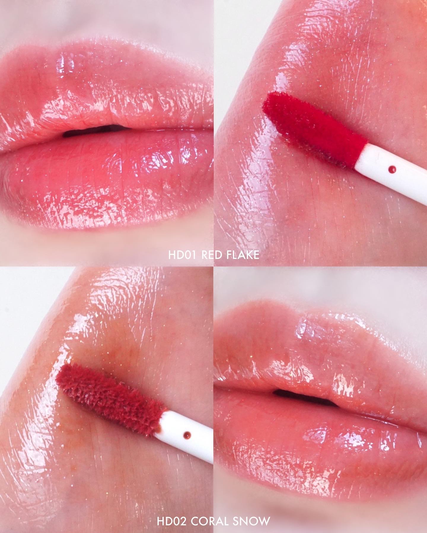 アンドバイロムアンド　グラッシーボムティント/&nd by rom&nd/リップティントを使ったクチコミ（3枚目）