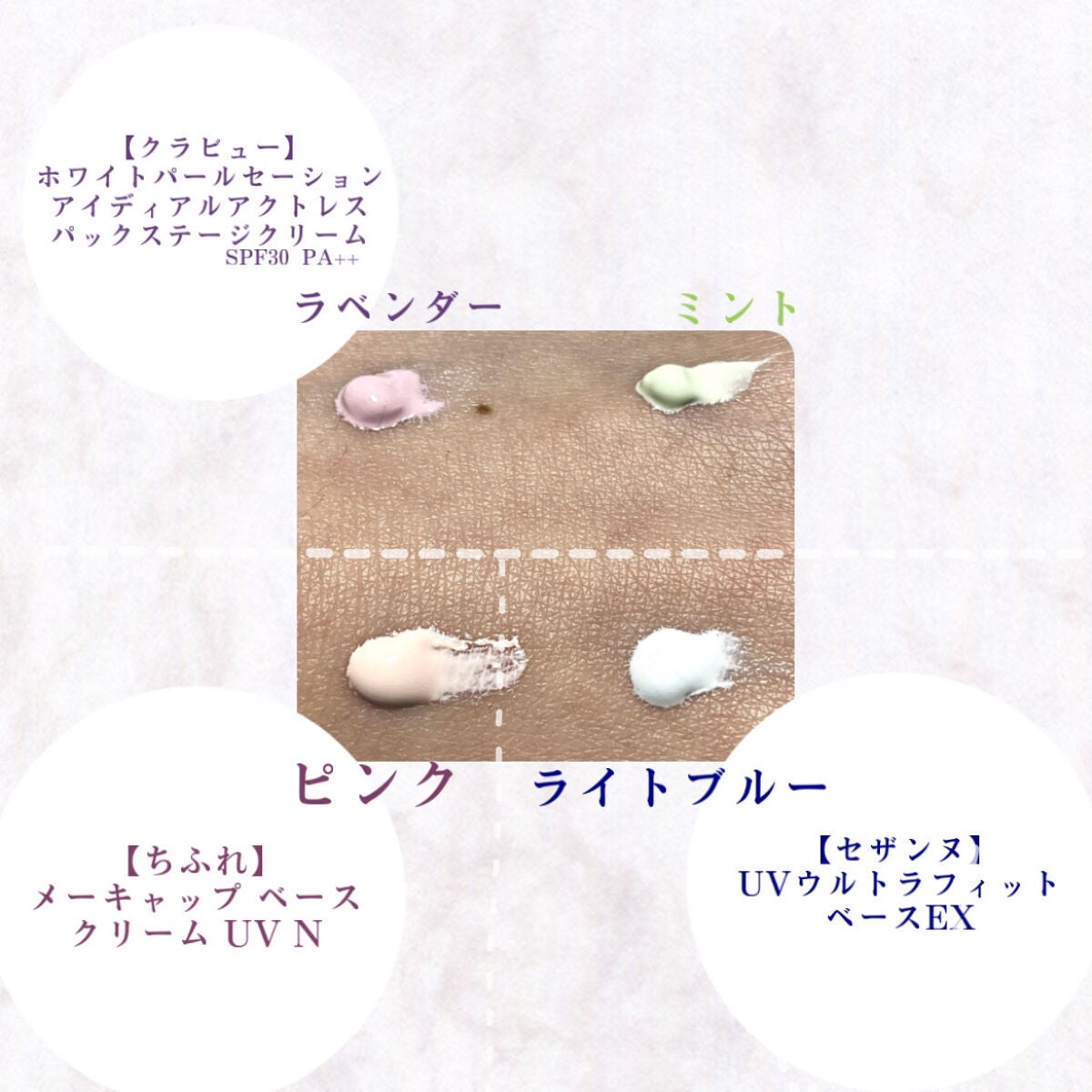 メーキャップ ベース クリーム UV/ちふれ/化粧下地を使ったクチコミ(2枚目)