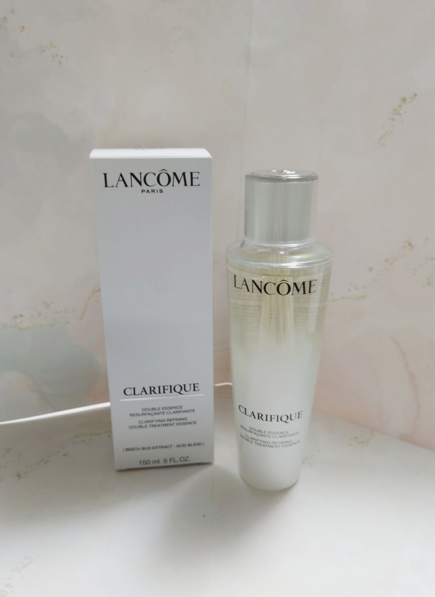 クラリフィック デュアル エッセンス ローション EX/LANCOME/化粧水を使ったクチコミ（2枚目）