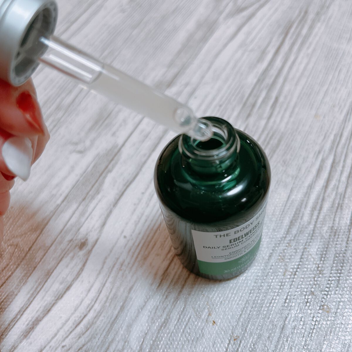 EDW コンセントレート セラム/THE BODY SHOP/美容液を使ったクチコミ(2枚目)