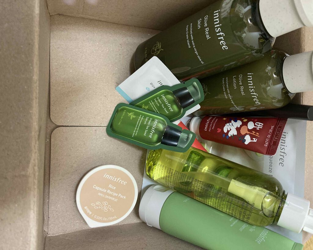 オリーブ　ビタミンE　リアル　スキン/innisfree/化粧水を使ったクチコミ（1枚目）