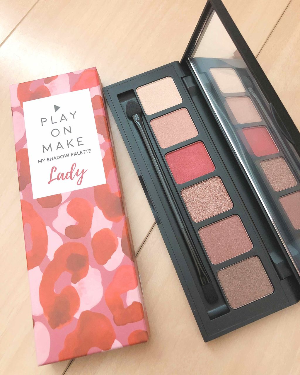 マイシャドウパレット/play on make/アイシャドウパレットを使ったクチコミ（1枚目）
