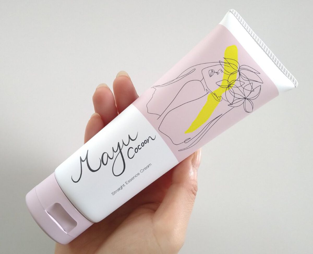 ストレート エッセンスクリーム/mayu cocoon/アウトバストリートメントを使ったクチコミ（1枚目）