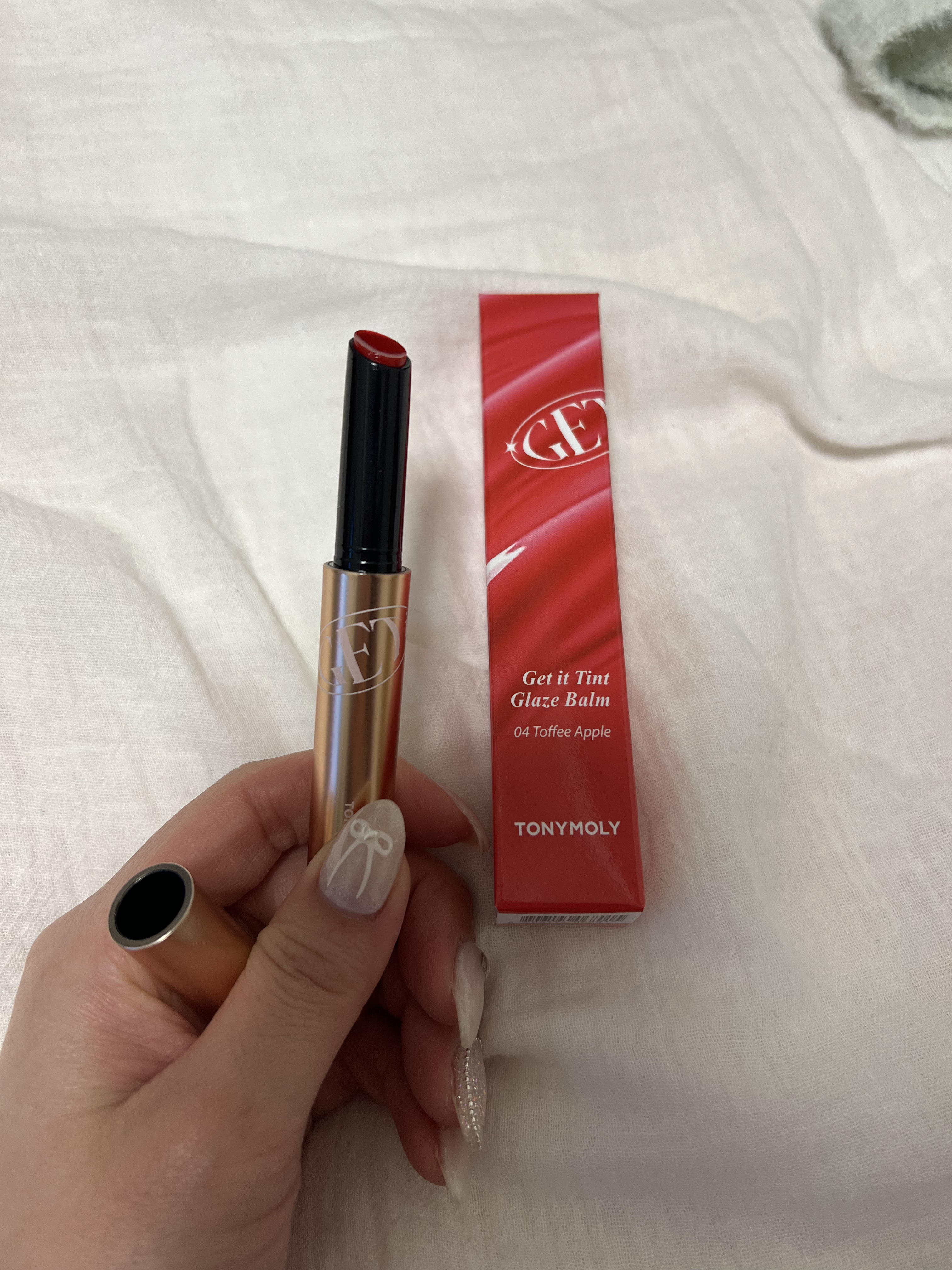 ゲットイットティントグレーズバーム/TONYMOLY/リップティントを使ったクチコミ（1枚目）