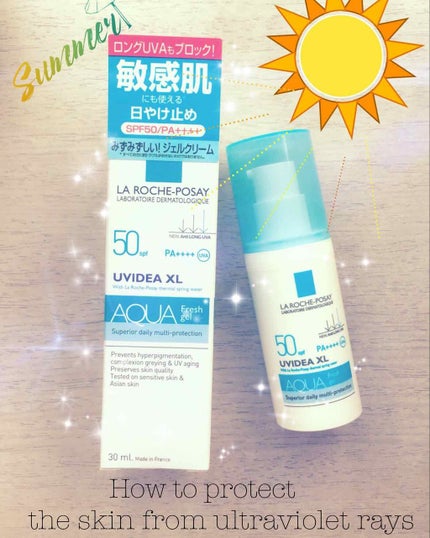 UVイデア アクア フレッシュジェル クリーム/ラ ロッシュ ポゼ/日焼け止め・UVケアを使ったクチコミ(1枚目)