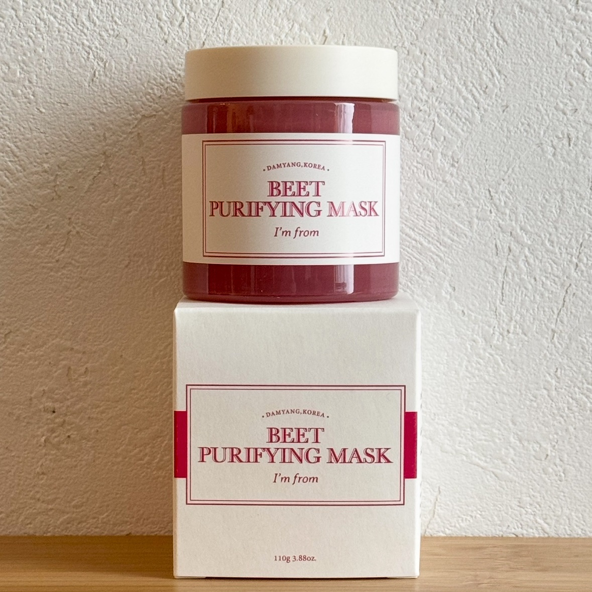 ビーツピュリファイングフェイスマスク/I'm from/洗い流すパック・マスクを使ったクチコミ（1枚目）