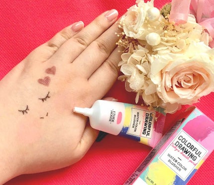 カラフルドローイング ウォーターカラーチーク/ETUDE/リキッドチークを使ったクチコミ(1枚目)