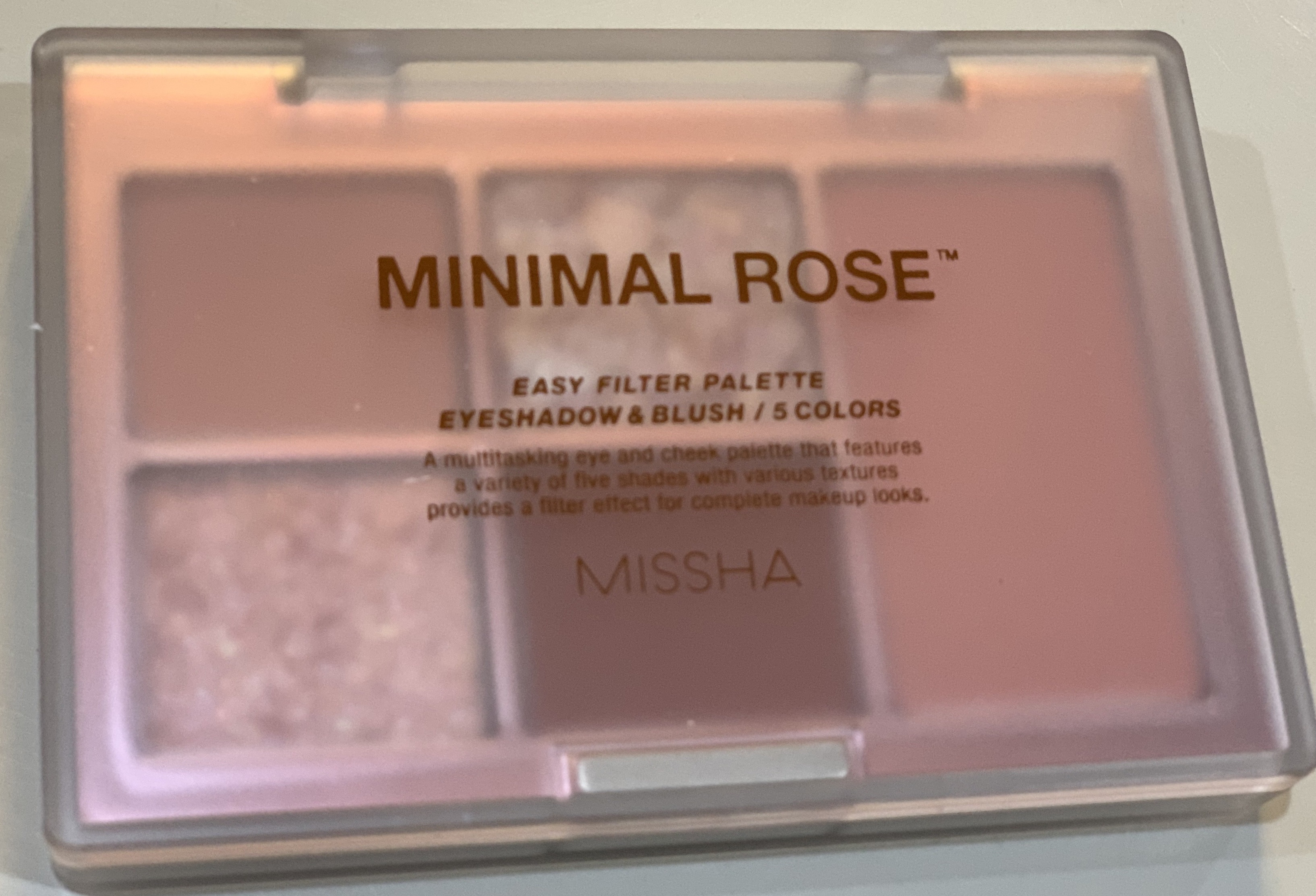 MISSHA イージー フィルター シャドウパレット/MISSHA/アイシャドウパレットを使ったクチコミ（2枚目）