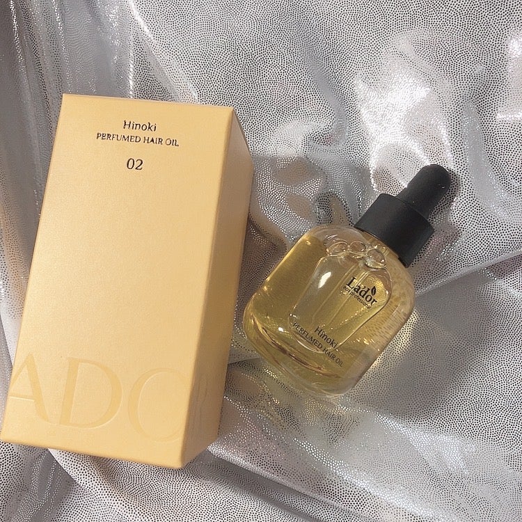 パフュームヘアオイル ヒノキ/La'dor/ヘアオイルを使ったクチコミ(3枚目)