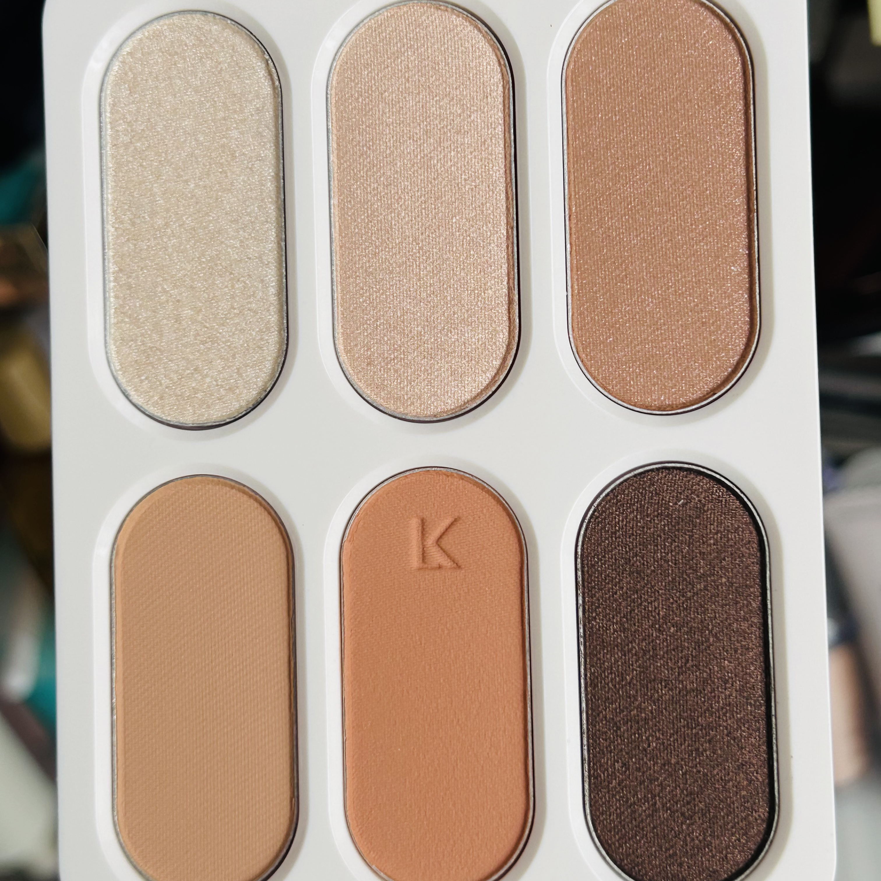 フォーエバー6アイパレット/Laka/アイシャドウパレットを使ったクチコミ（3枚目）