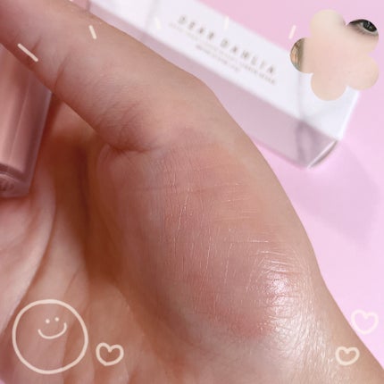 ペタルドロップリキッドブラッシャー/DEAR DAHLIA/リキッドチークを使ったクチコミ(2枚目)