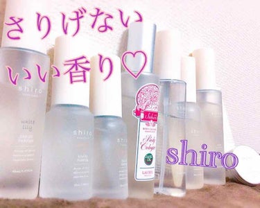 今回は私の愛用してる、shiro(元LAUREL)の香水を紹介します！！



shiroの一番人気と言ったらもちろん！
ボディコロン サボンの香り！
万人受けする爽やかな清潔感のある香りで、値段も18