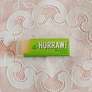 HURRAW！バーム Lime
スッキリした香りでリフレッシュできます!
強すぎないけどしっかり香りがあり、塗った後も少し香りが残りましたが全然しつこくない、むしろ心地よいです！

塗り心地は、しっとり