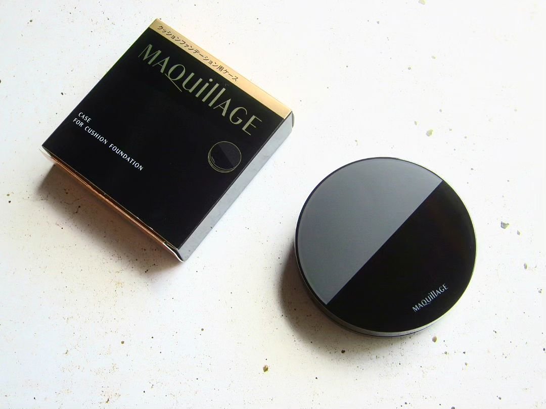 ドラマティックエッセンスクッション グロウ/マキアージュ/クッションファンデーションを使ったクチコミ（3枚目）