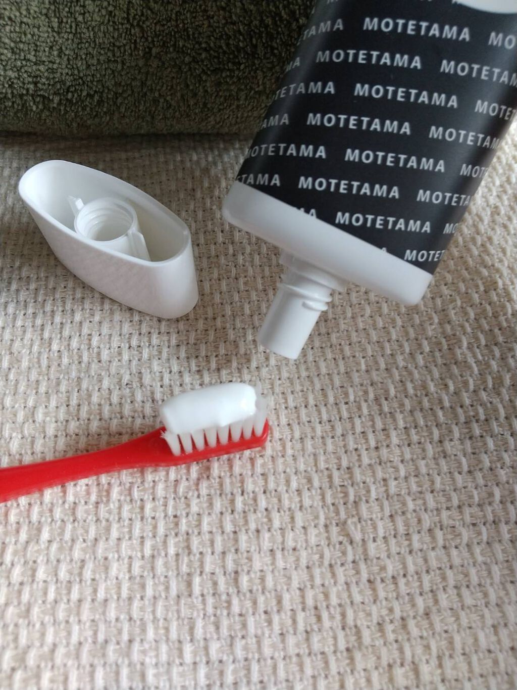薬用歯磨き粉ペースト/MOTETAMA(モテたま)/歯磨き粉を使ったクチコミ(1枚目)