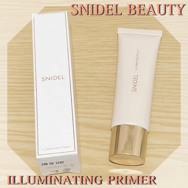 SNIDEL BEAUTY イルミネイティングプライマーのクチコミ「⌘SNIDEL BEAUTY  イルミネイティングプライマー
　01 シャンパンベージュ


.....」（1枚目）