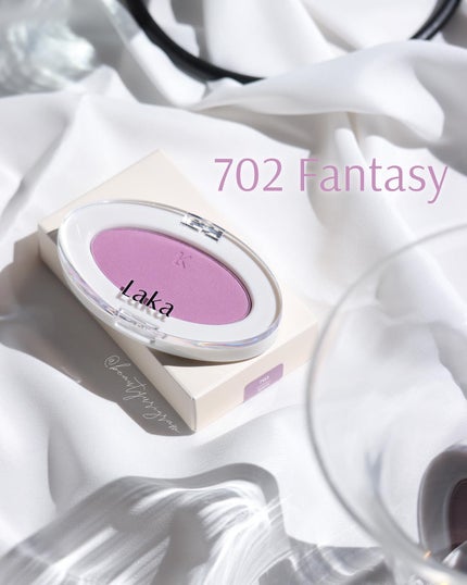 ラブシルクブラッシュ/Laka/パウダーチークを使ったクチコミ(2枚目)