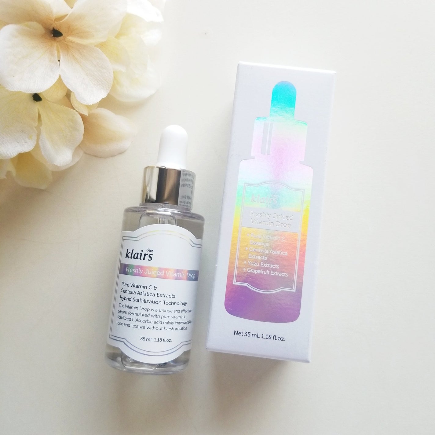 フレッシュリージュースドビタミンドロップ(35ml)/Klairs/美容液を使ったクチコミ(1枚目)