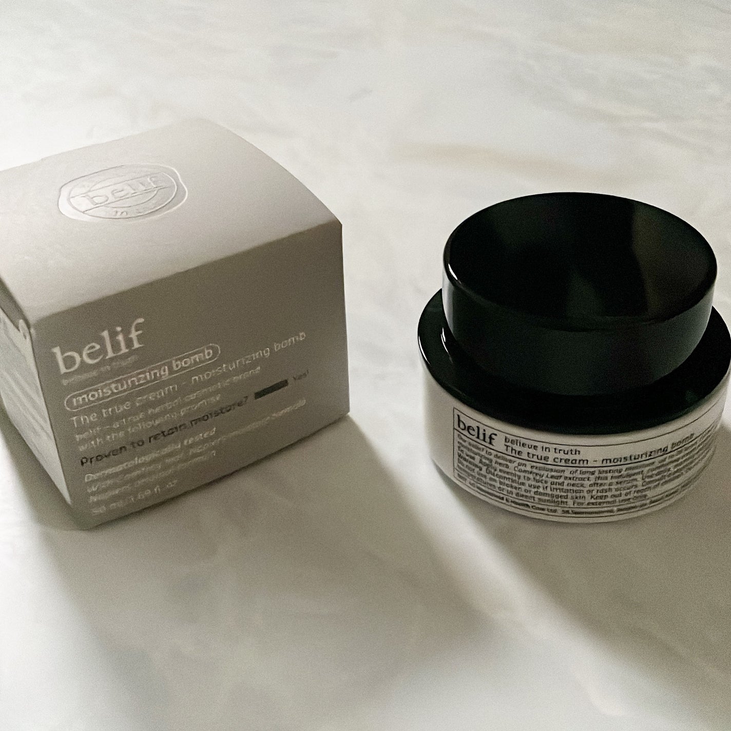 ザトゥルークリームモイスチャライジングバーム/belif/フェイスクリームを使ったクチコミ(3枚目)