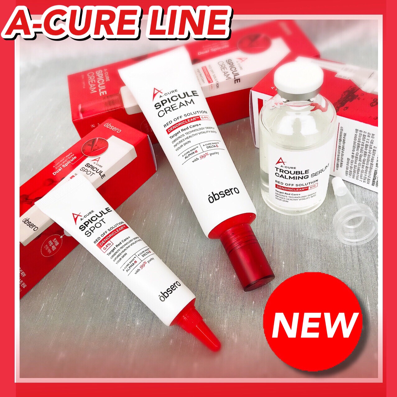 エーキュアスピキュールスポット/obsero/フェイスクリームを使ったクチコミ（2枚目）