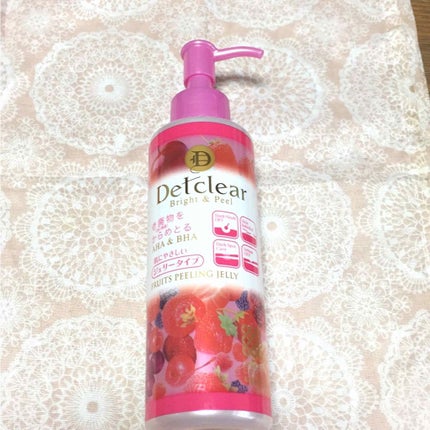 DETクリア ブライト&ピール ピーリングジェリー <ミックスベリーの香り>/Detclear/ピーリングを使ったクチコミ(1枚目)