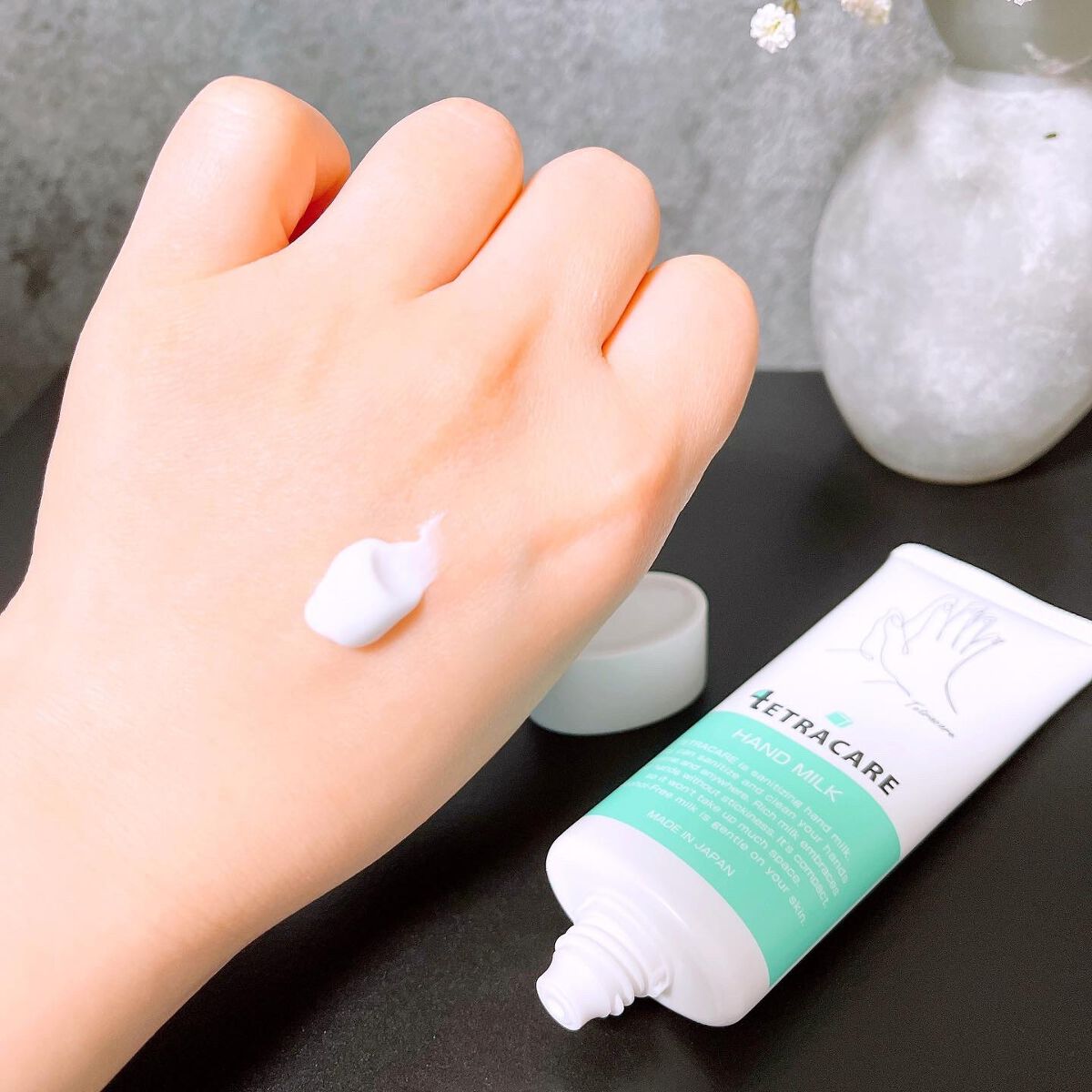 薬用ハンドミルク テトラケア/テトラケア/ハンドクリームを使ったクチコミ(3枚目)