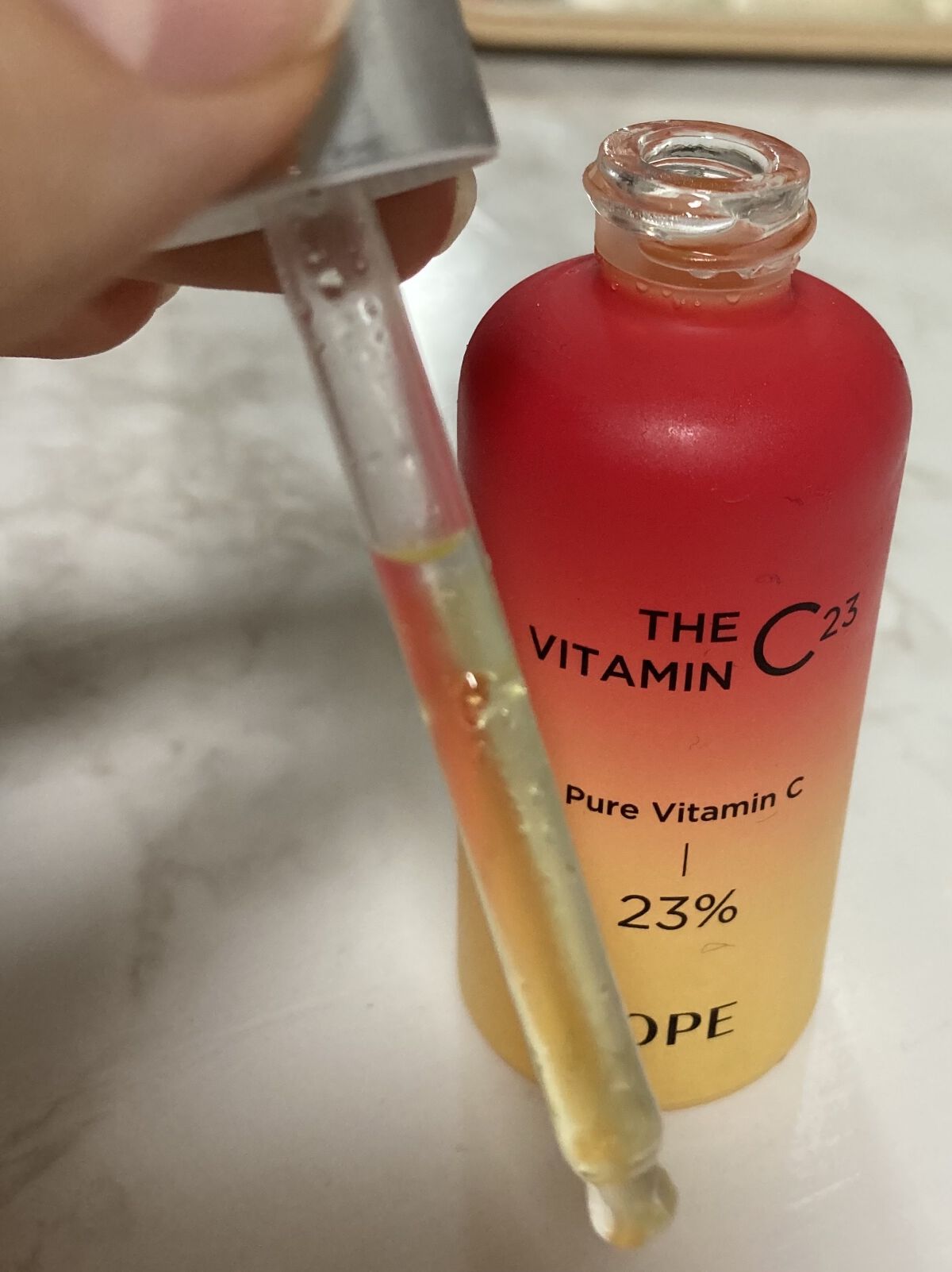 ザビタミンC23/IOPE/美容液を使ったクチコミ（2枚目）